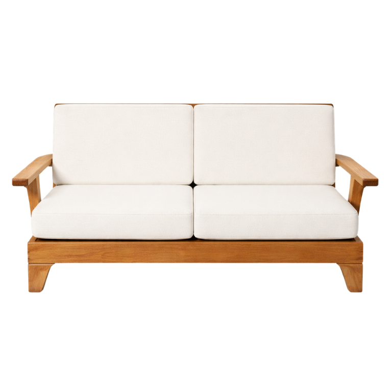 Smith & Hawken Saranac Loveseat Cover – Sunbrella® SurLast® Furniture Protector - Admiral Navy 3866-0000