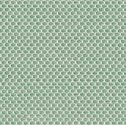 Textured green fabric pattern