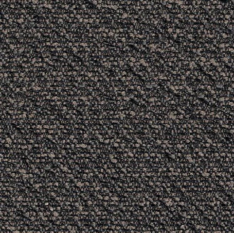 Close-up of a textured black and gray fabric surface