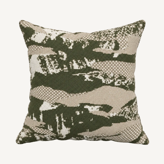 Sunbrella Throw Pillow YAMA Tanada