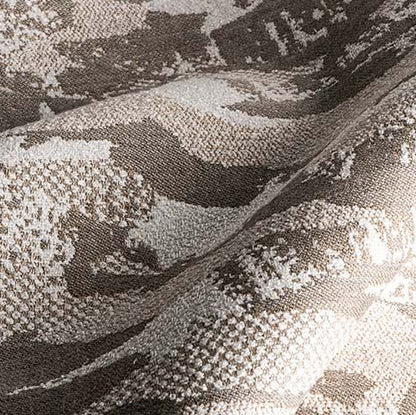 Close-up of camouflage fabric with a digital pattern