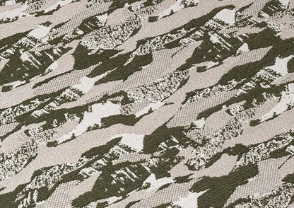 Textured fabric pattern with black and white colors