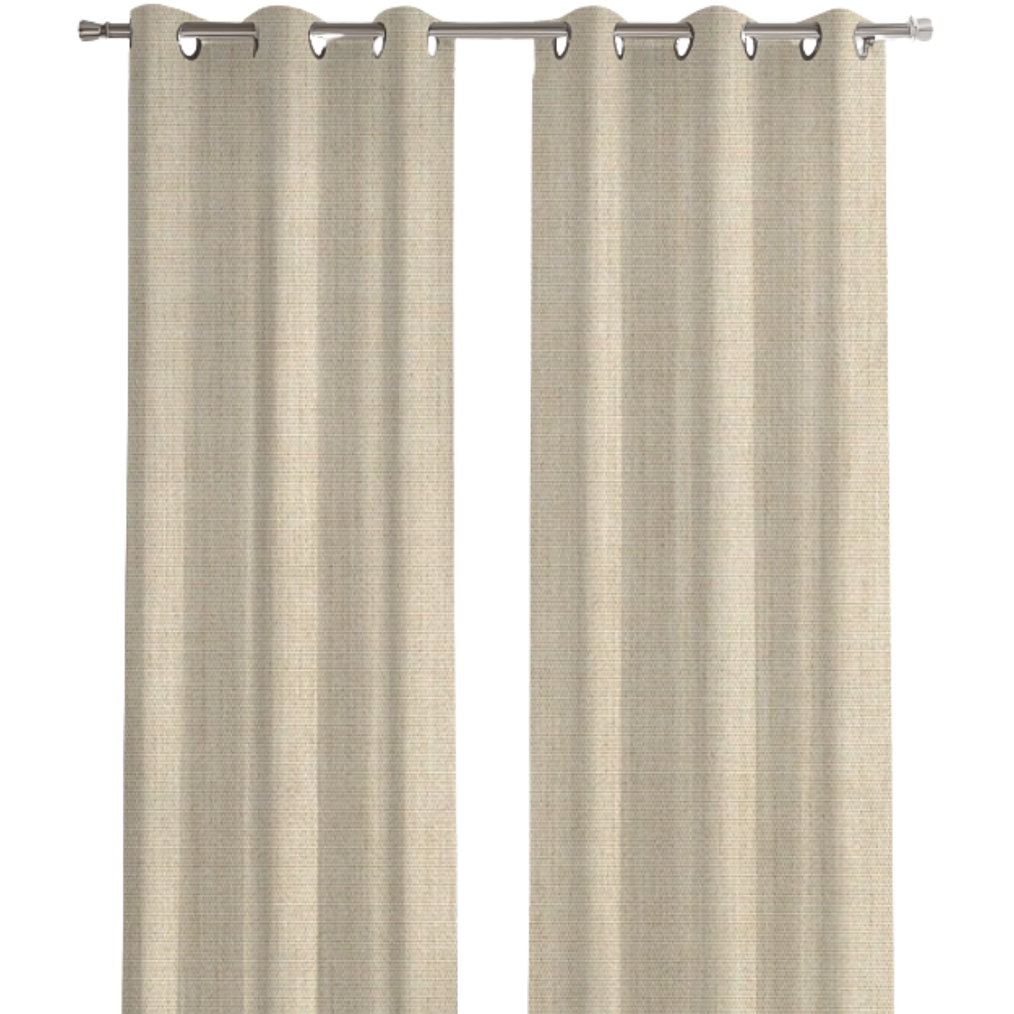 Sunbrella® Outdoor / Indoor Drapery Panel Canvas Flax 5492-0000