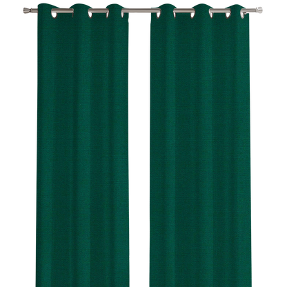 Sunbrella® Outdoor / Indoor Drapery Panel Canvas Forest Green 5446-0000