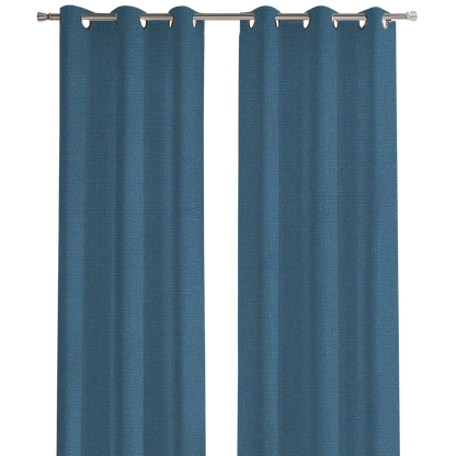Sunbrella® Outdoor / Indoor Drapery Panel Canvas Sapphire Blue 5452-0000