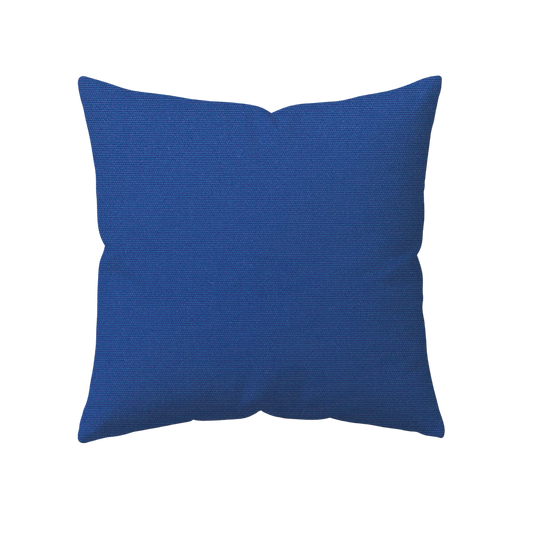 Sunbrella® Outdoor Throw Pillow Canvas True Blue 5499-0000