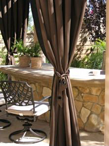patio mesh curtains